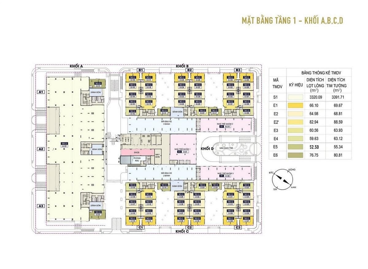 Căn Hộ 1 Phòng Ngủ (1BR)