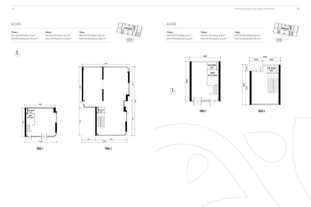 Căn Hộ 1 Phòng Ngủ (1BR Eco)
