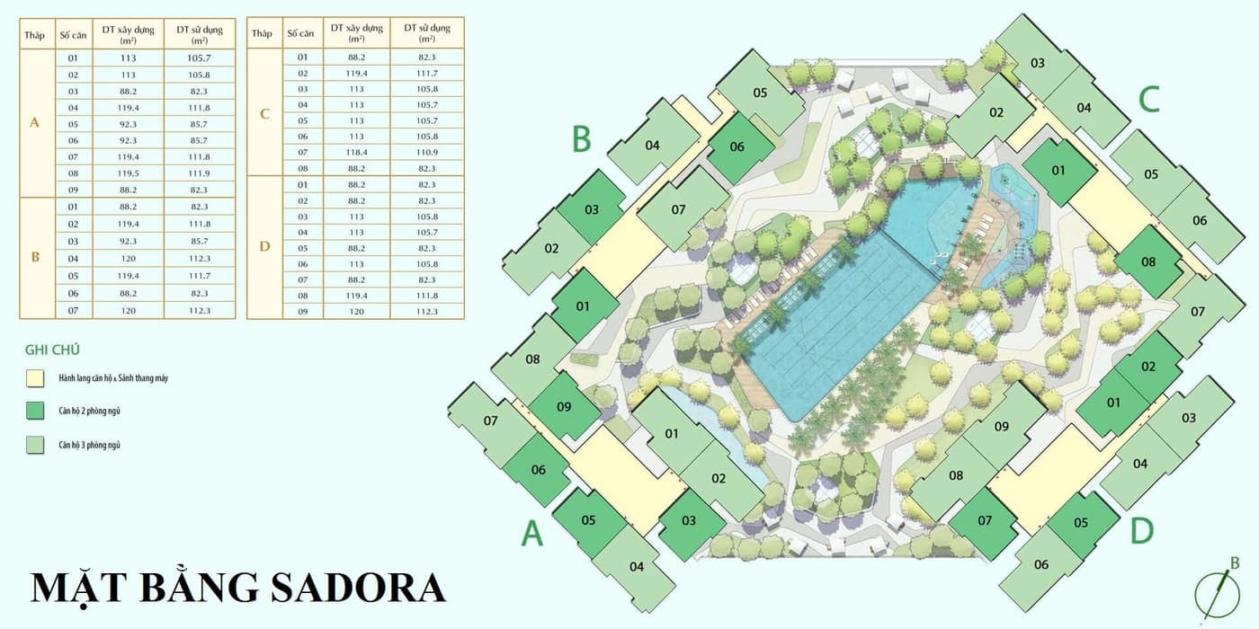 Căn Hộ 1 Phòng Ngủ (1BR)