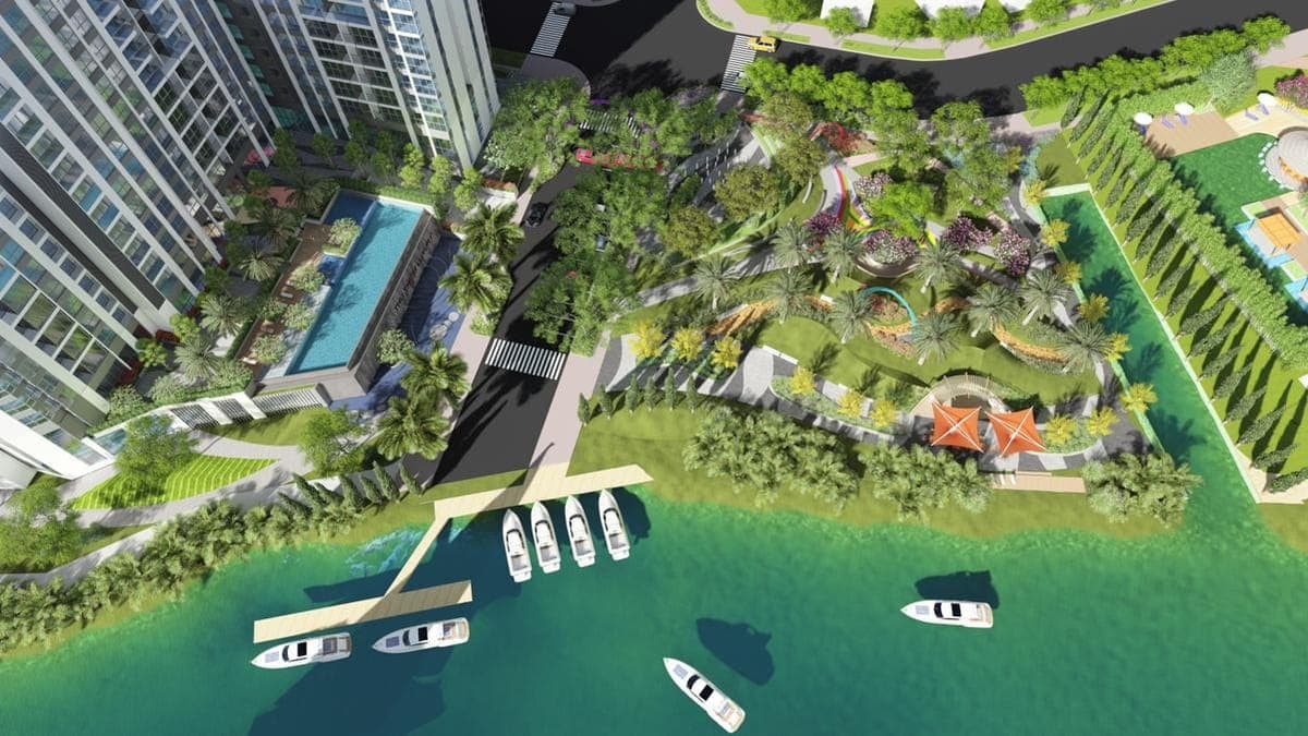 Hồ Bơi Vô Cực & Sàn Tắm Nắng Resort