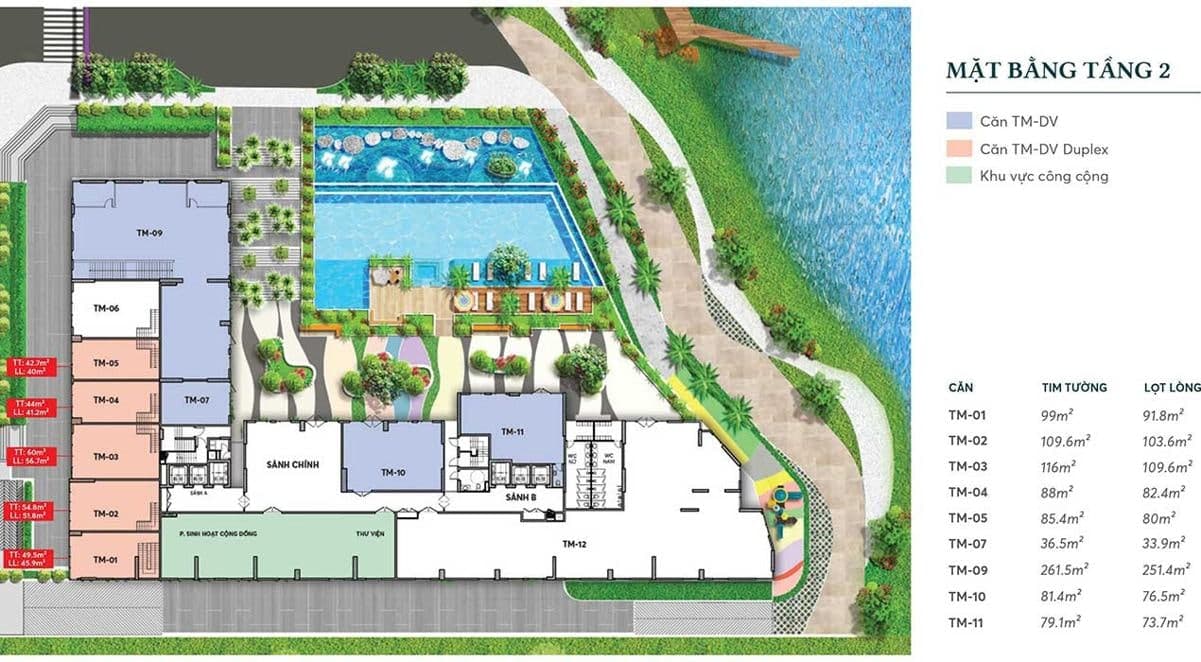 Căn Hộ 1 Phòng Ngủ (1BR)